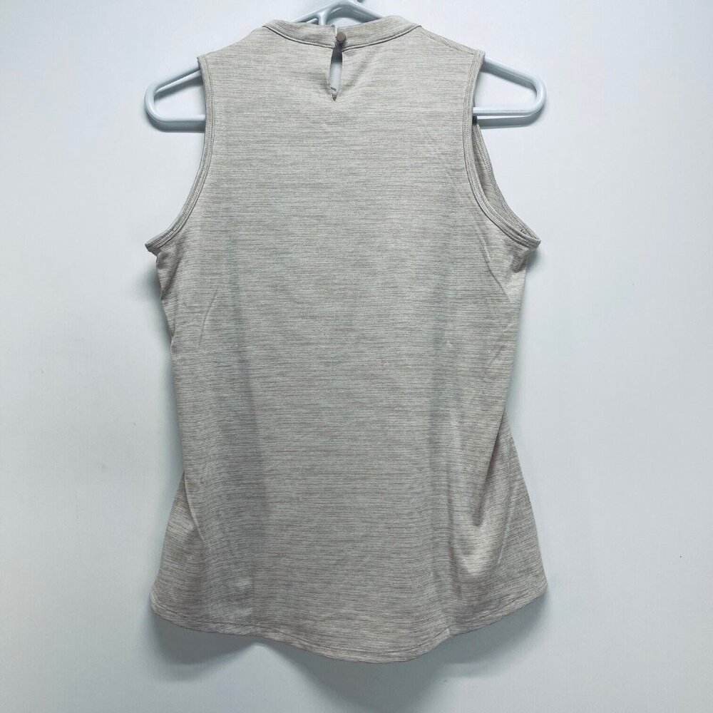 Adidas Golf Shirt Size S Women’s Heathered Essentials Mock Neck Brown NWT - Picture 12 of 12